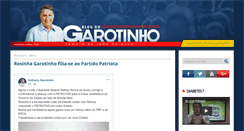 Desktop Screenshot of blogdogarotinho.com.br